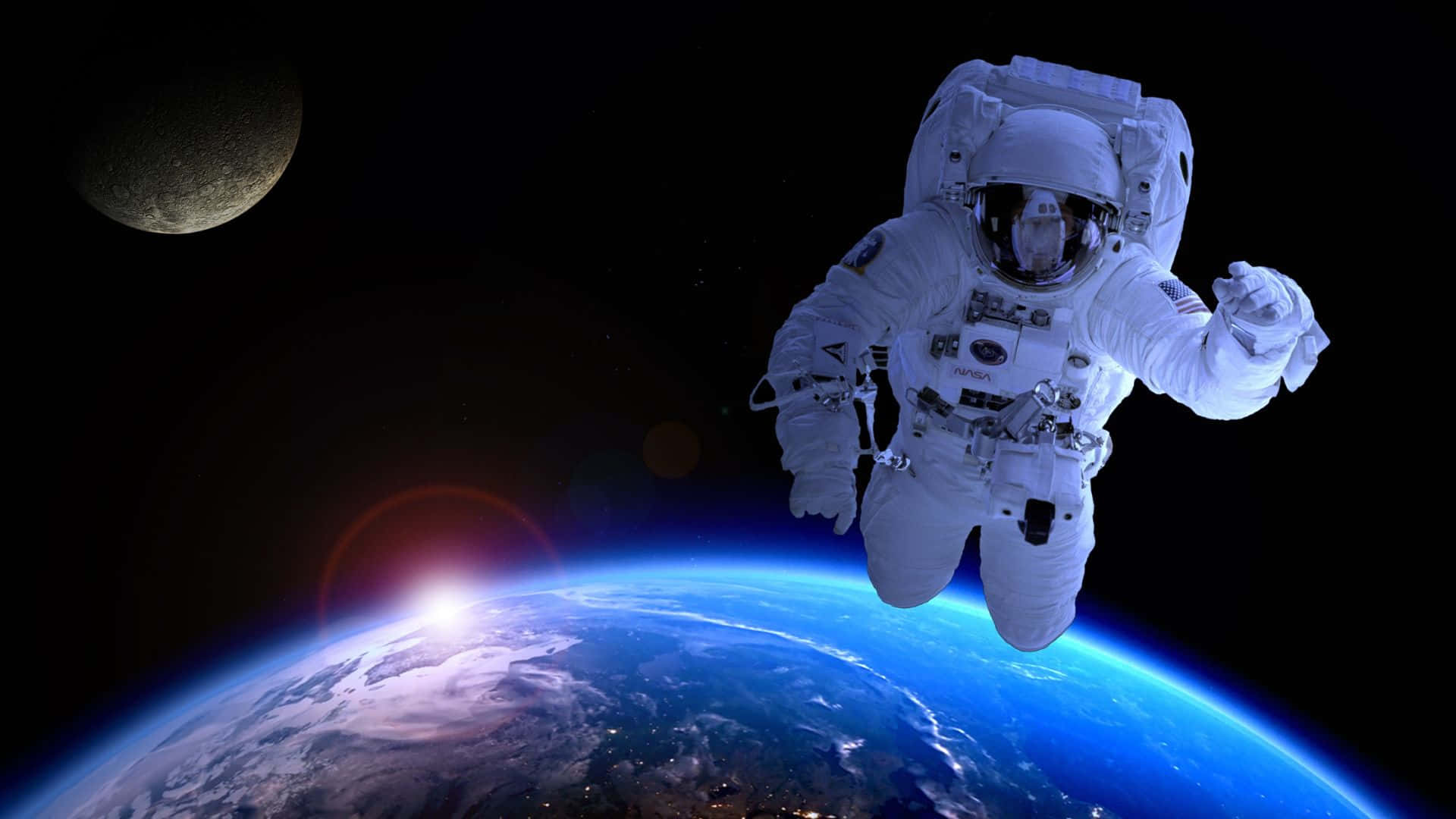 Stunning Live Space Wallpaper Background