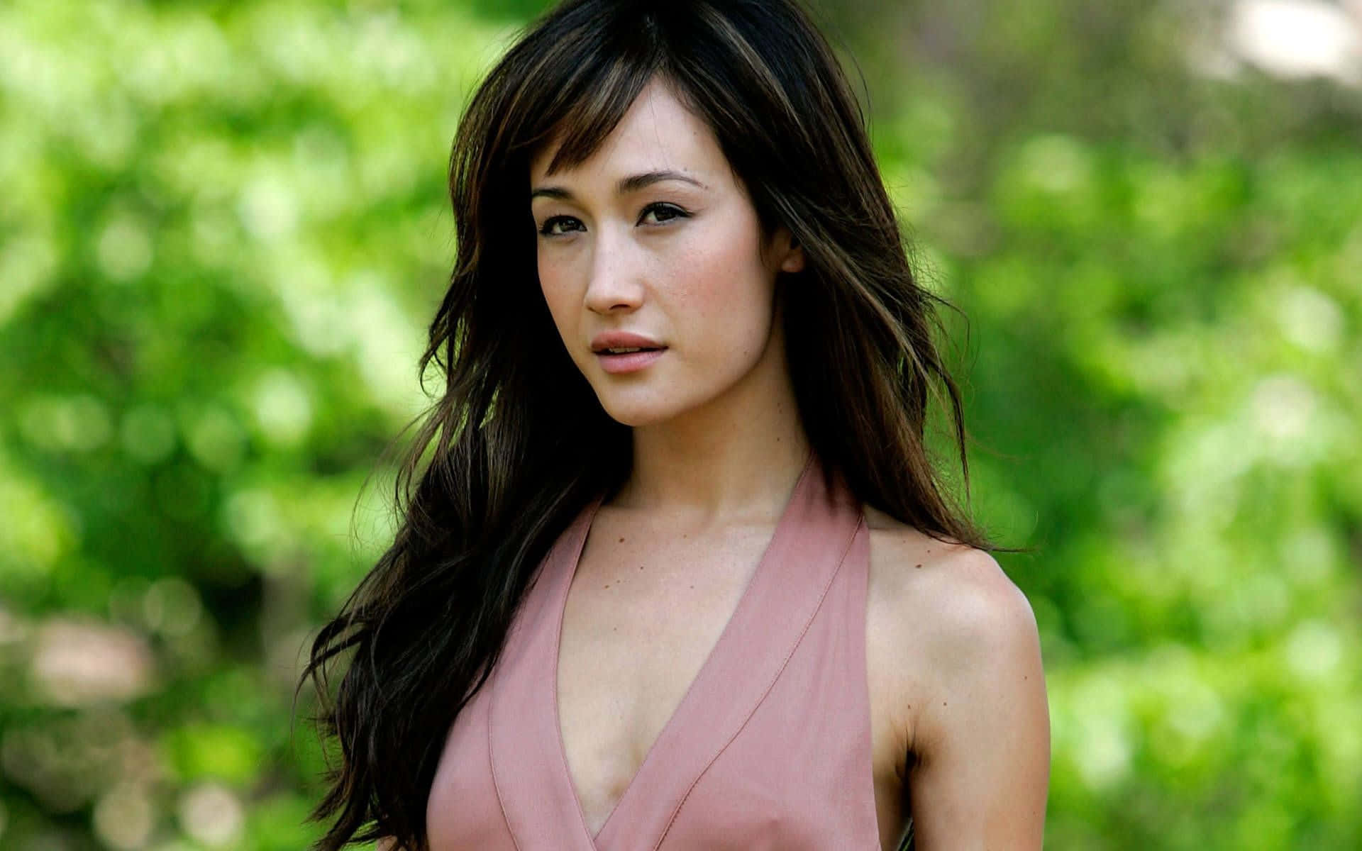 Stunning Maggie Q Hd Wallpaper Background