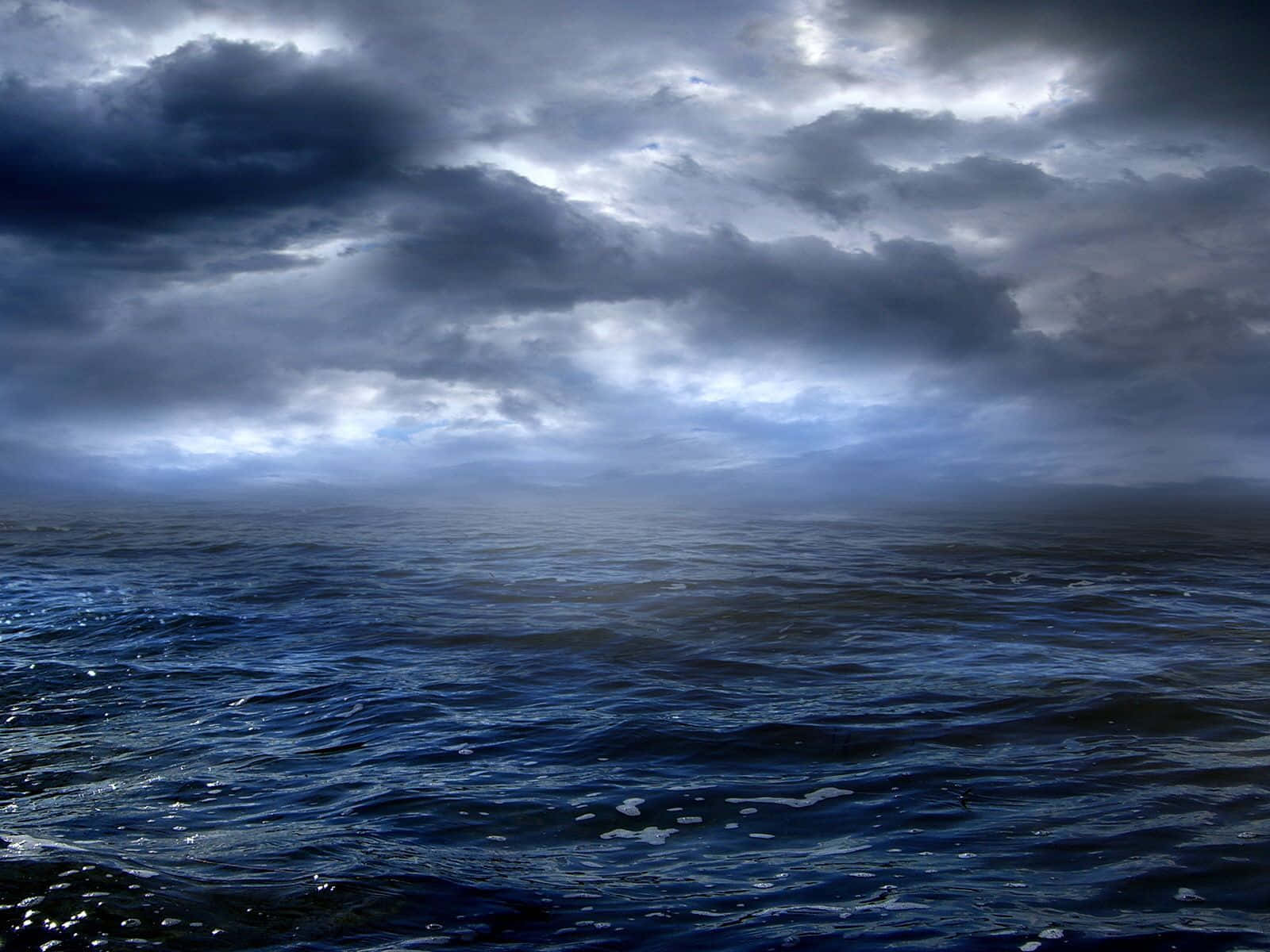 Stunning Ocean Storm Background