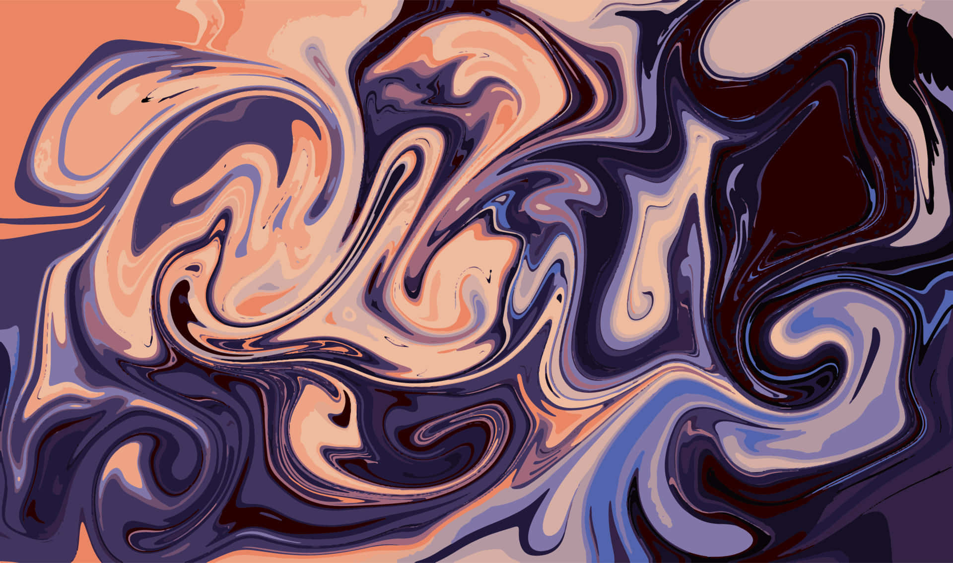 Stunning Paint Swirls