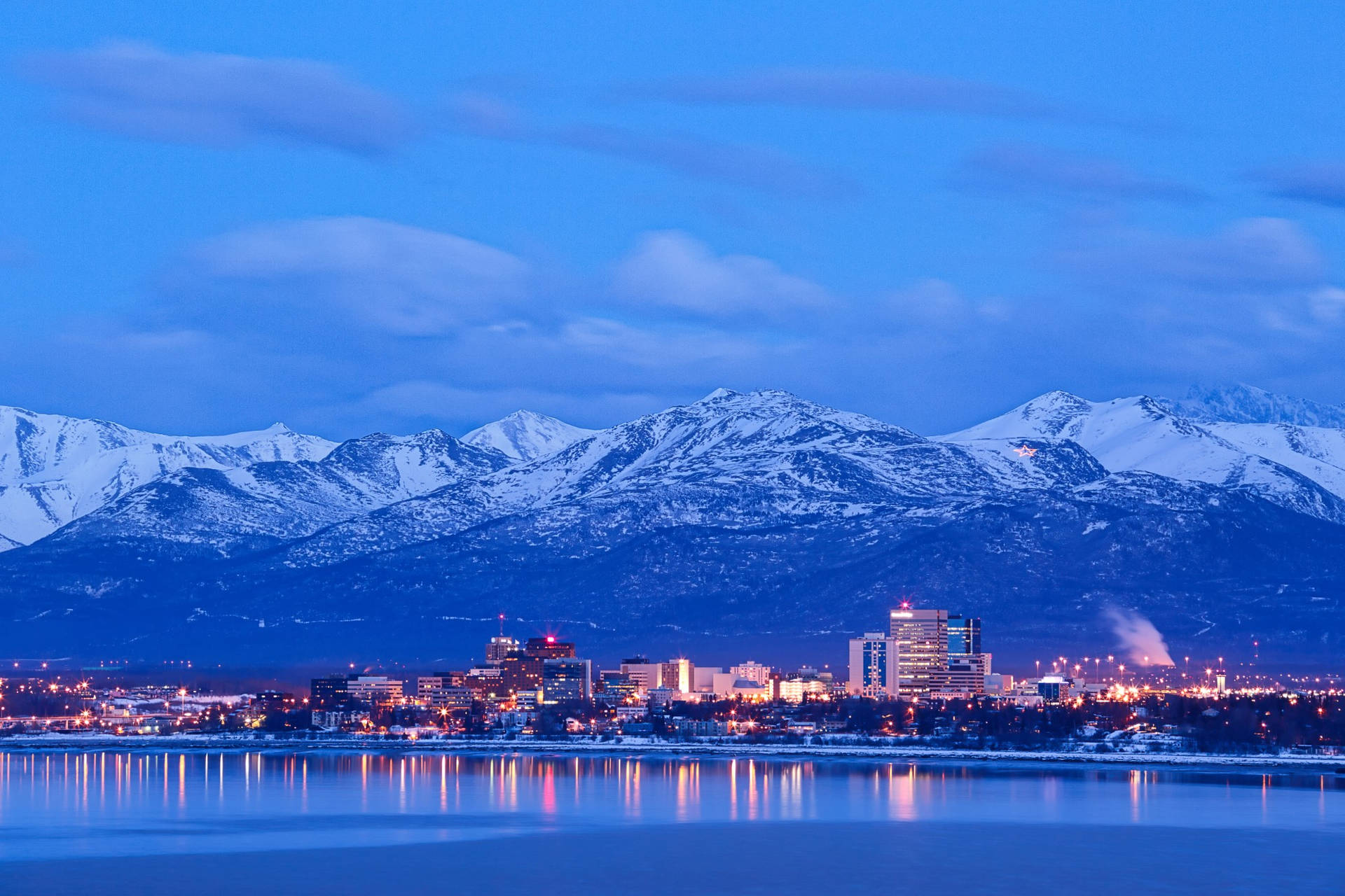 Stunning Perspective Of Anchorage Background