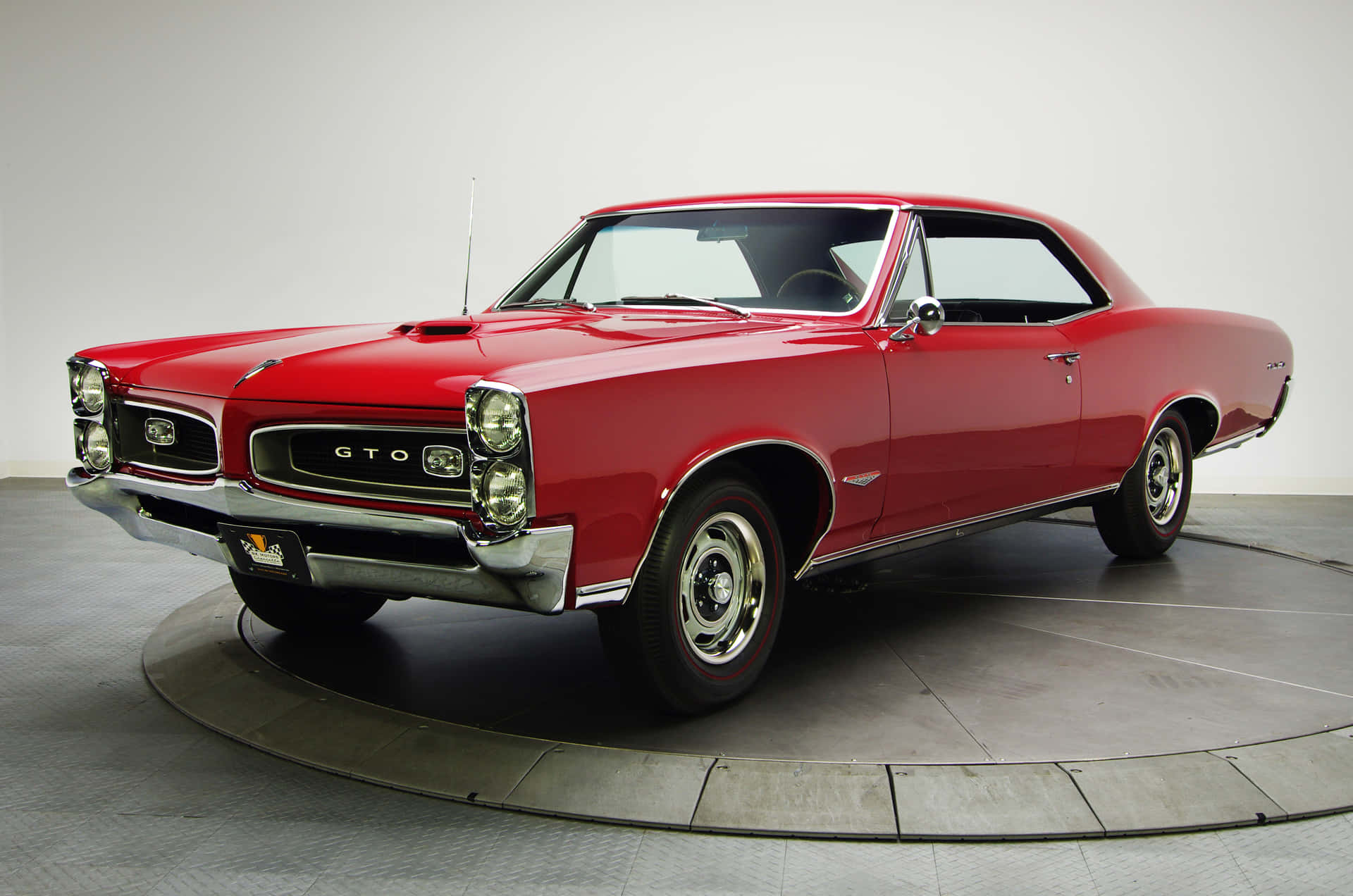 Stunning Pontiac Gto In Pristine Condition Background