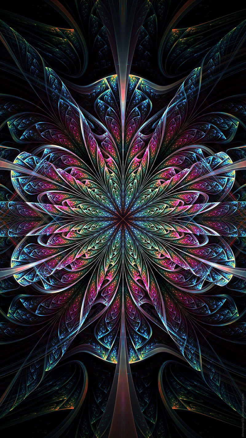 Stunning Psychedelic Pattern Background