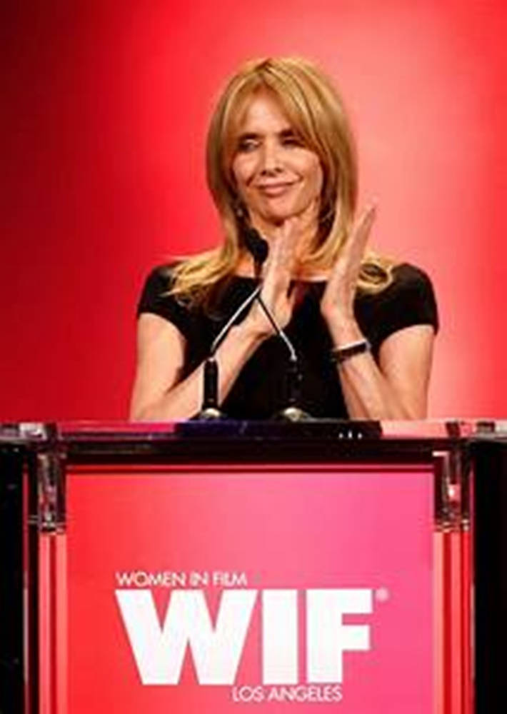 Stunning Rosanna Arquette At The Women In Film Background