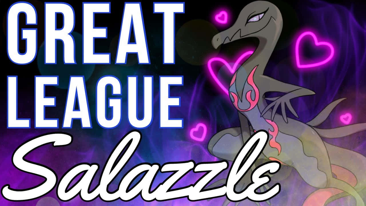 Stunning Smoky Shades Of Salazzle In The Great League Pokemon
