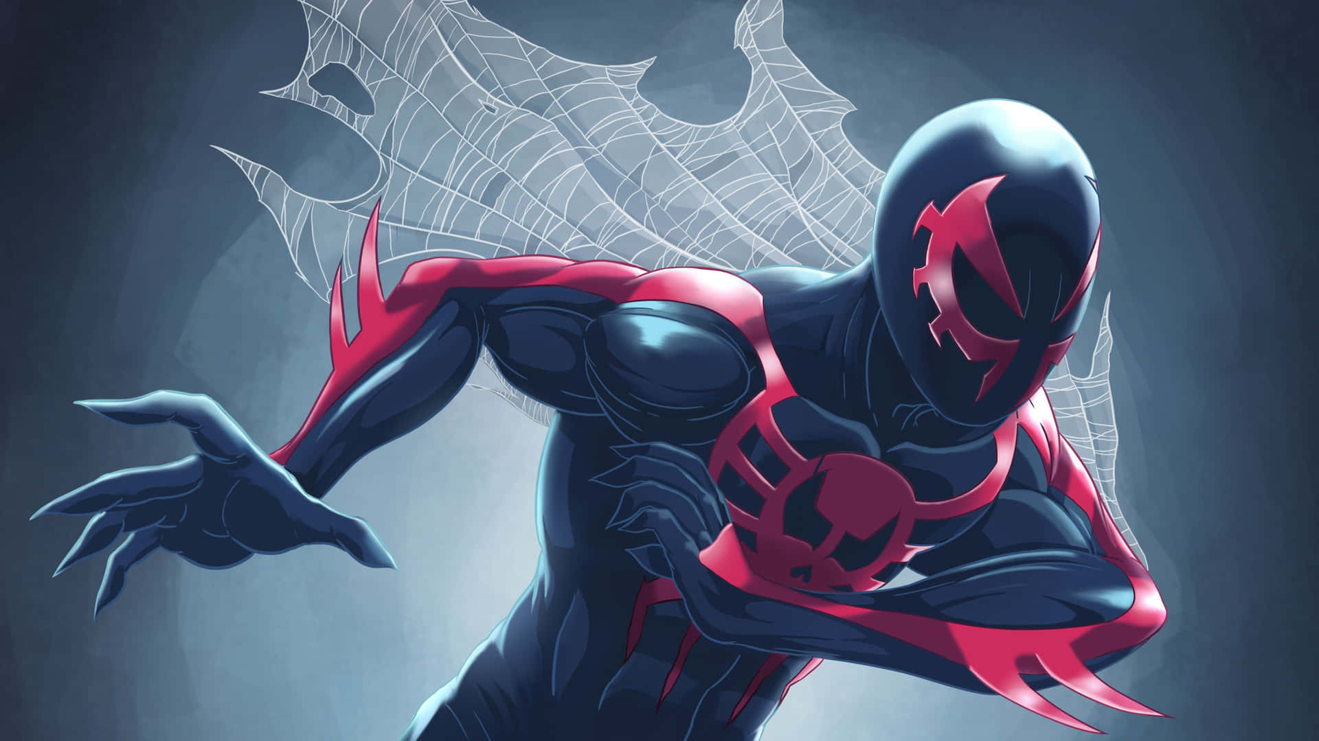 Stunning Spider-man 2099 In Action