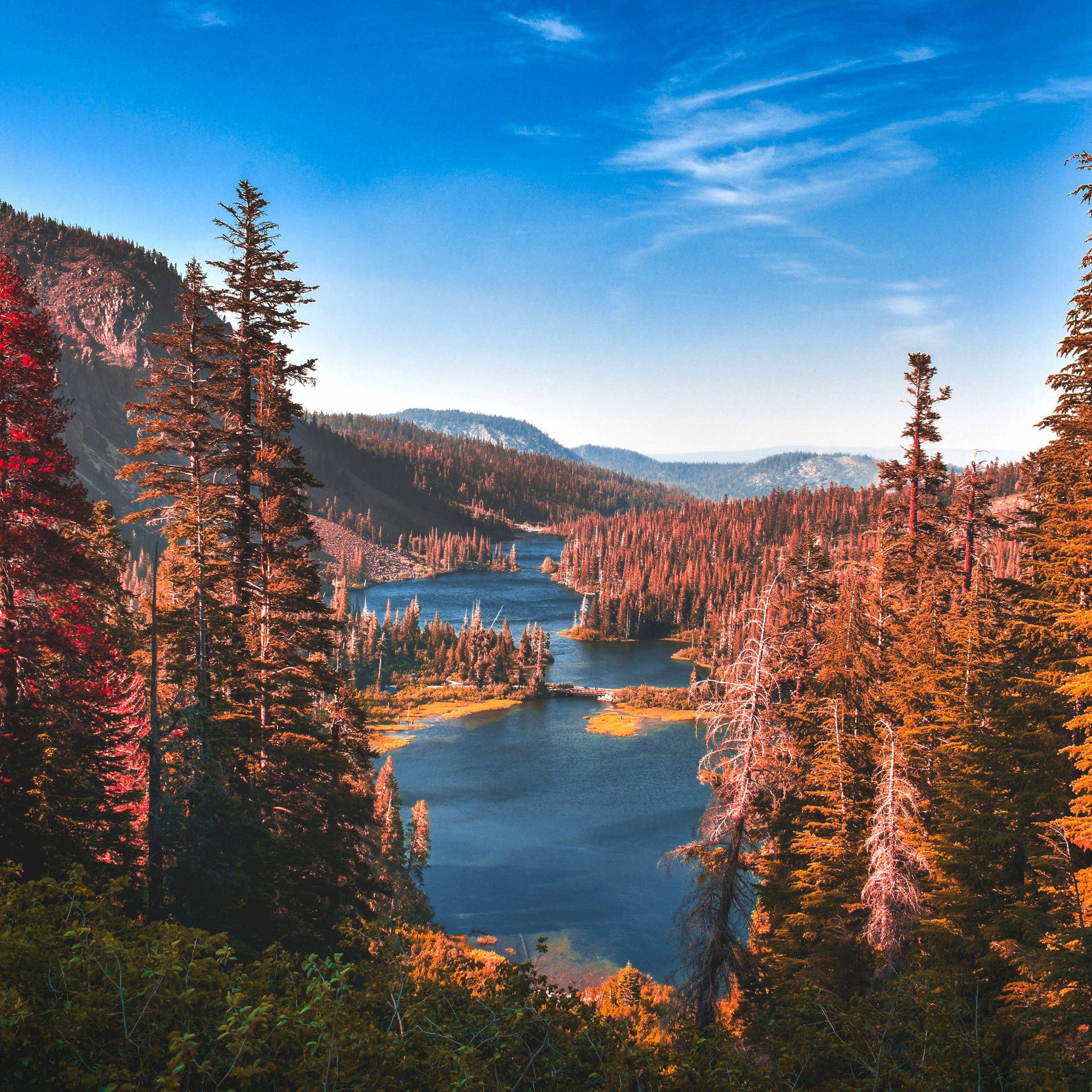 Stunning Sunset Over Yosemite National Park