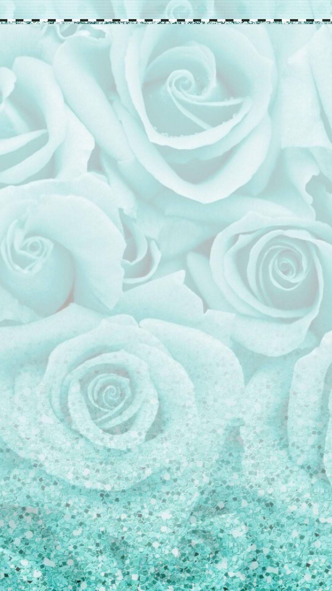 Stunning Tiffany Blue Roses Background