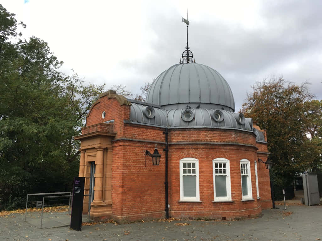 Stunning Twilight Sky At The Iconic Royal Observatory Background