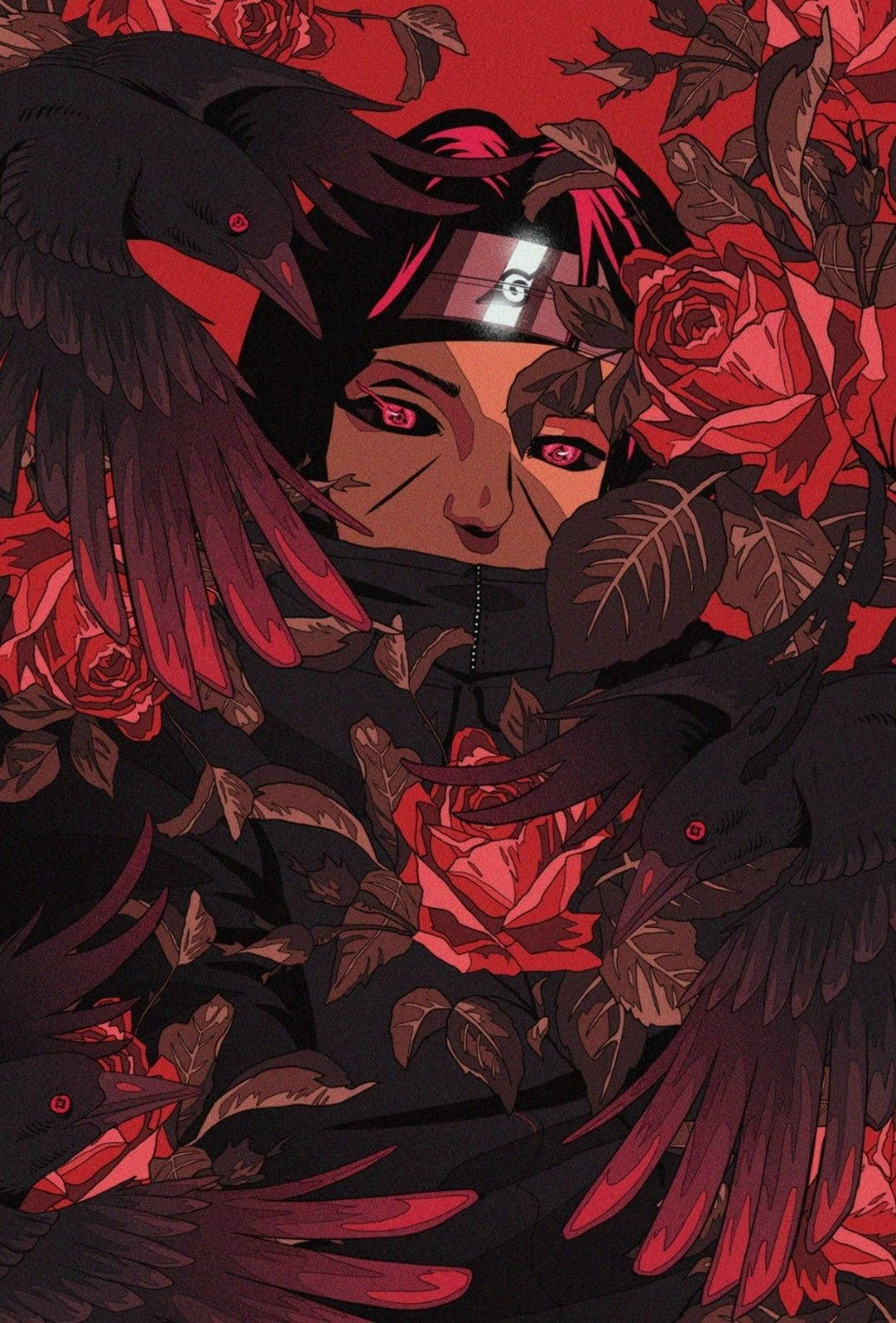 Stunning Uchiha Itachi Pfp Digital Art Background