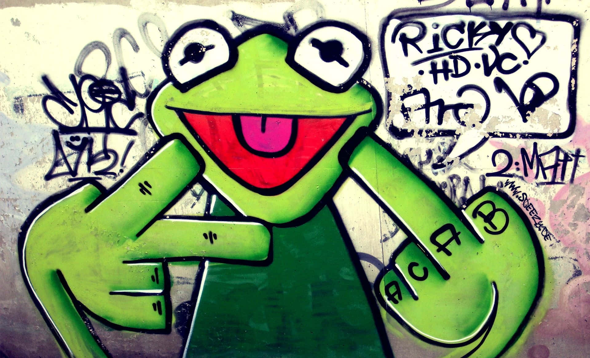 Stunning Urban Artistry Background