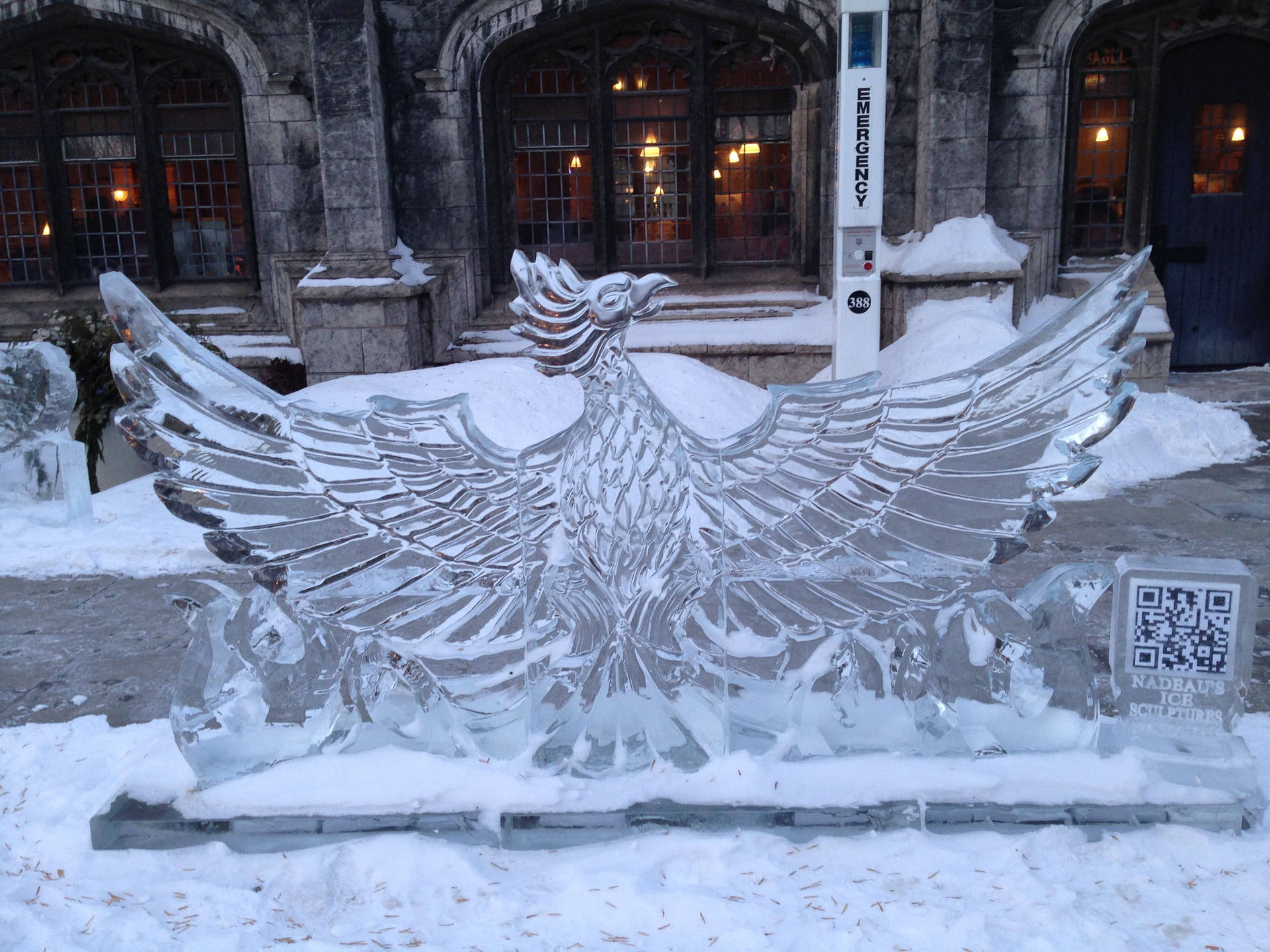 Stunning View Of Harbin Ice And Snow Festival