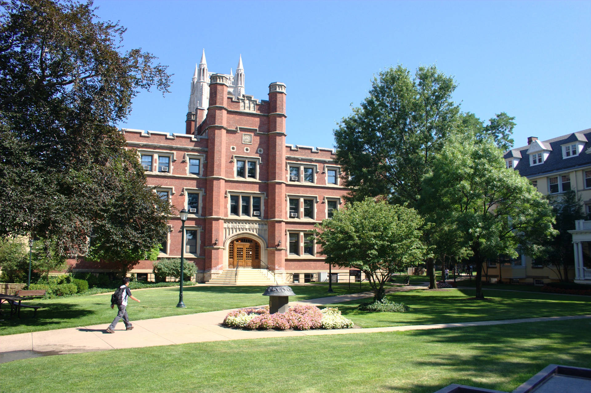 Stunning View Of Haydn Hall At Case Western Reserve University