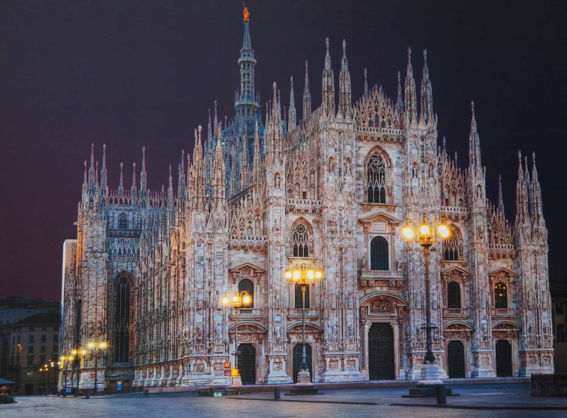 Stunning View Of Milan Cathedral