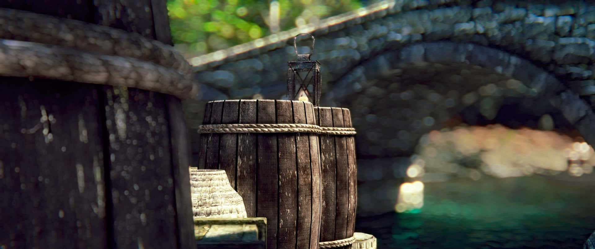 Stunning View Of The French Riviera Background