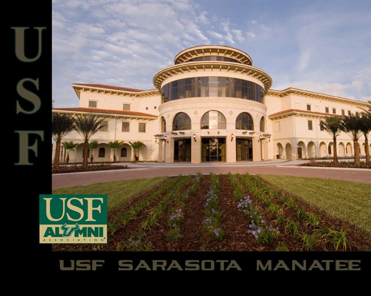 Stunning View Of University Of South Florida Sarasota-manatee Campus Background