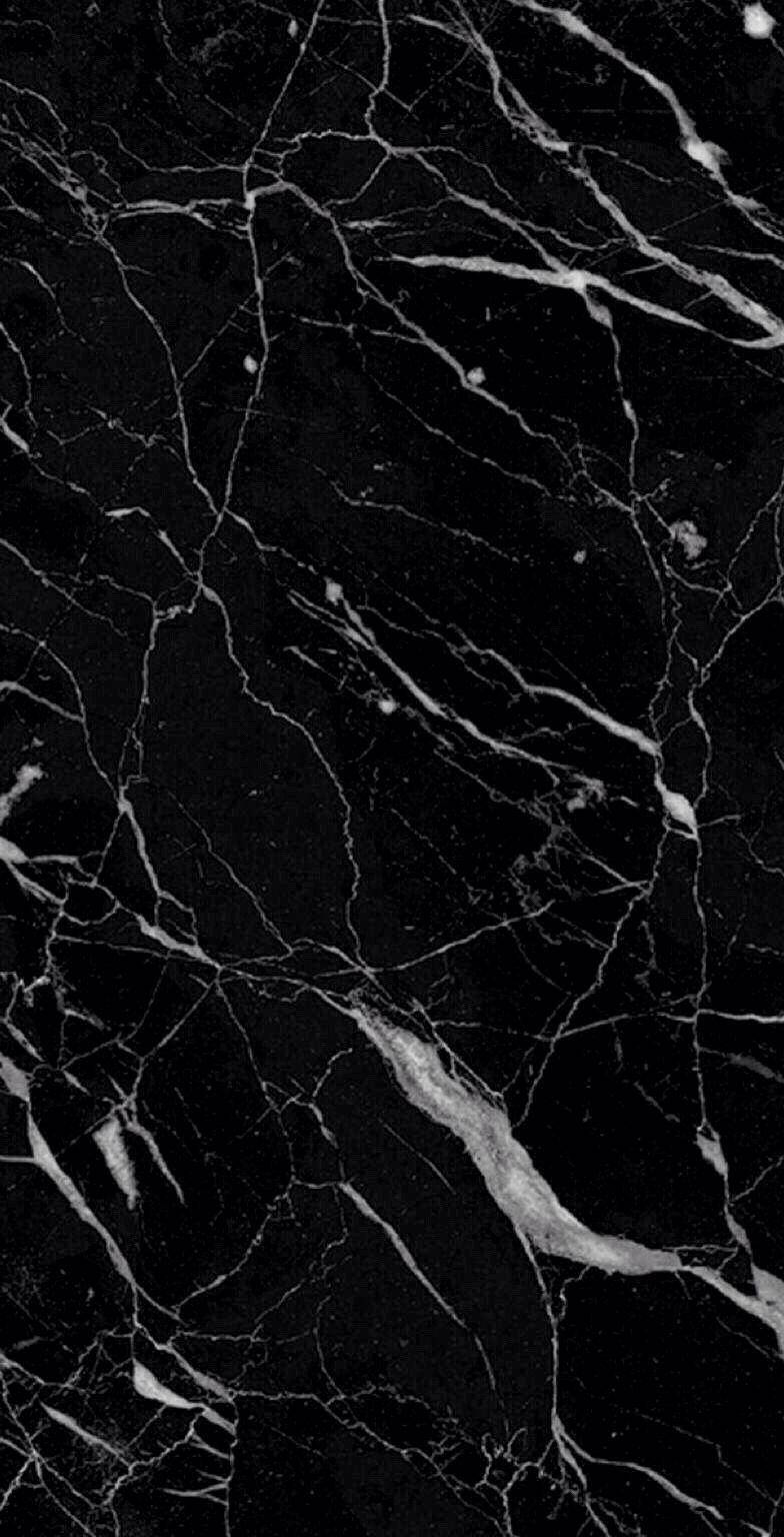 Stunning White And Black Marble Iphone Background