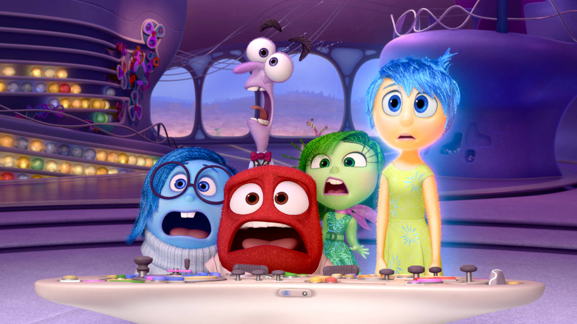 Stupefied Fear Inside Out Background