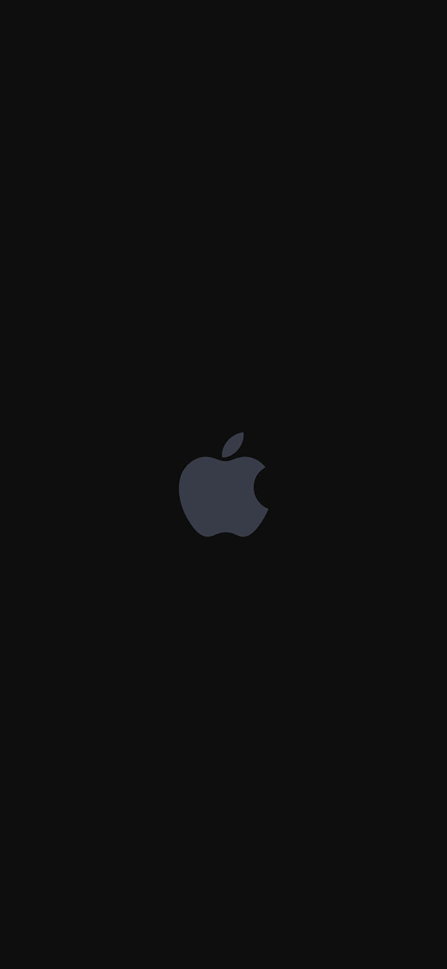 Stylish And Contemporary Black Apple Logo Background