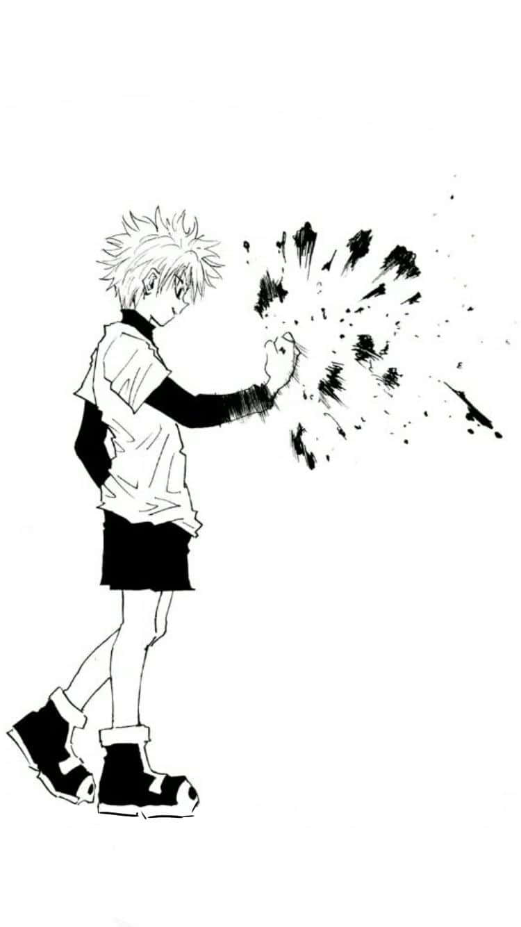 Stylish And Cutting Edge - Killua Phone Background