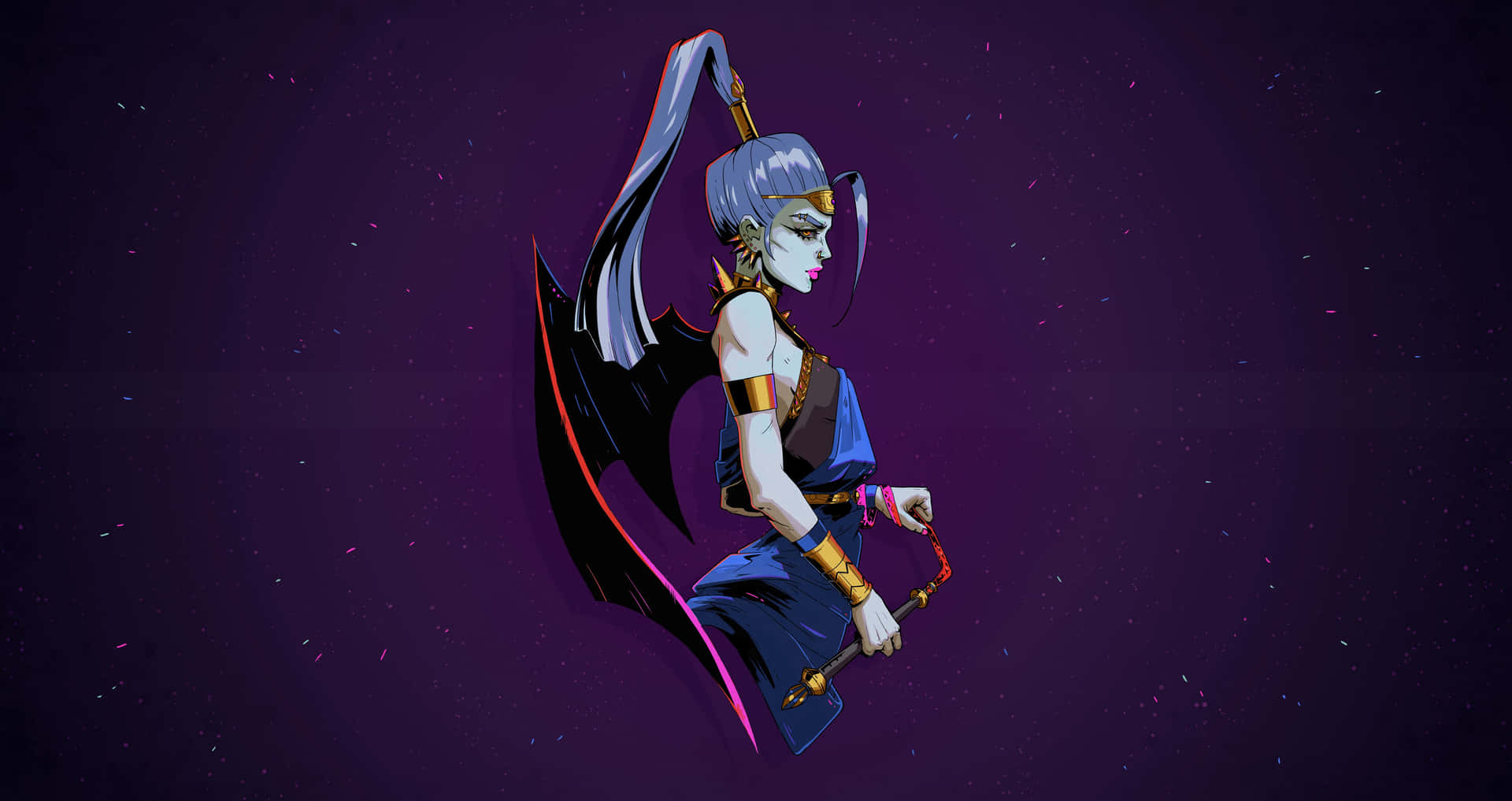 Stylish_ Animated_ Nyx_ Hades_ Game_ Art Background