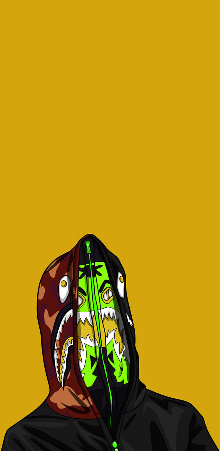 Stylish Bape Iphone 6 Background