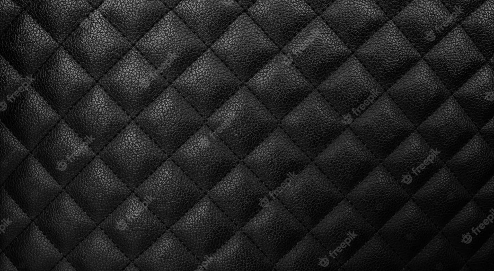 Stylish Black Leather - The Perfect Accessory For Any Look Background