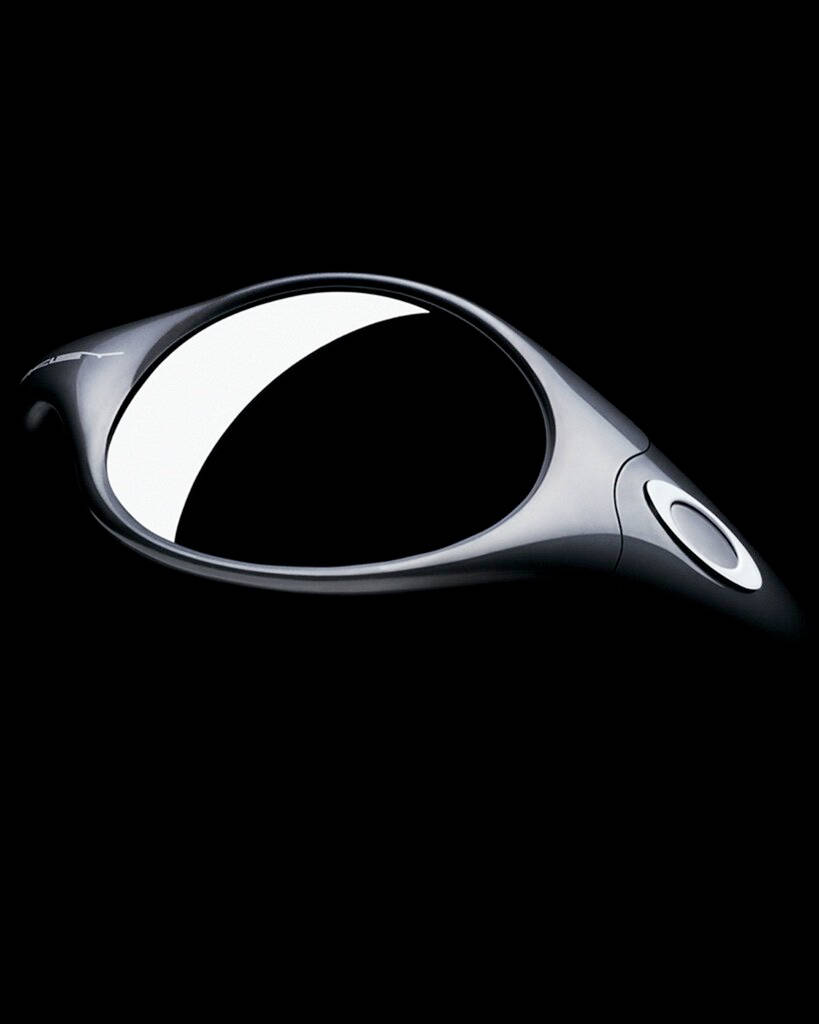 Stylish Black Oakley Men's Sunglasses Background