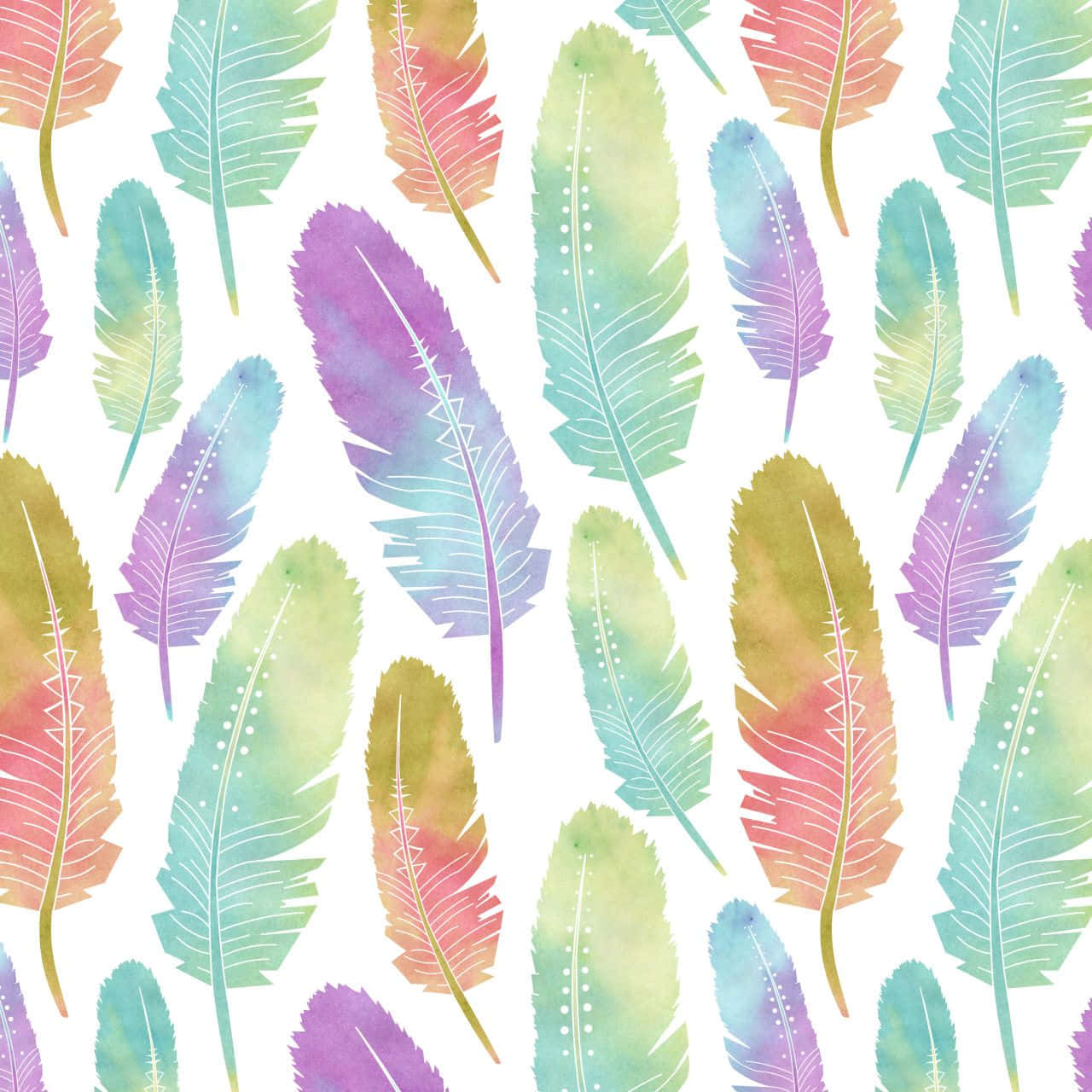 Stylish Boho Pastel Wallpaper Background