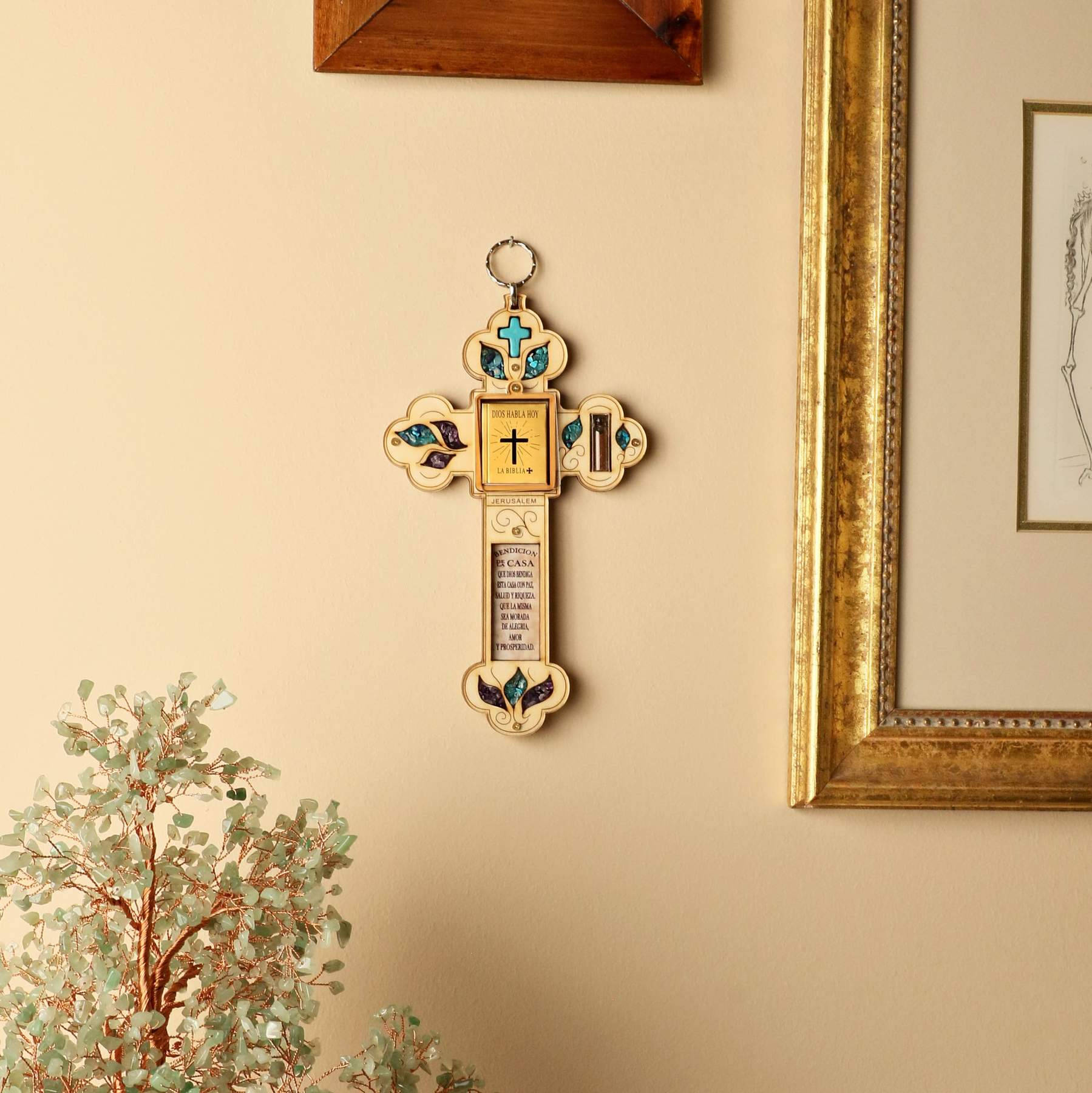 Stylish Depiction Of Christian Cross