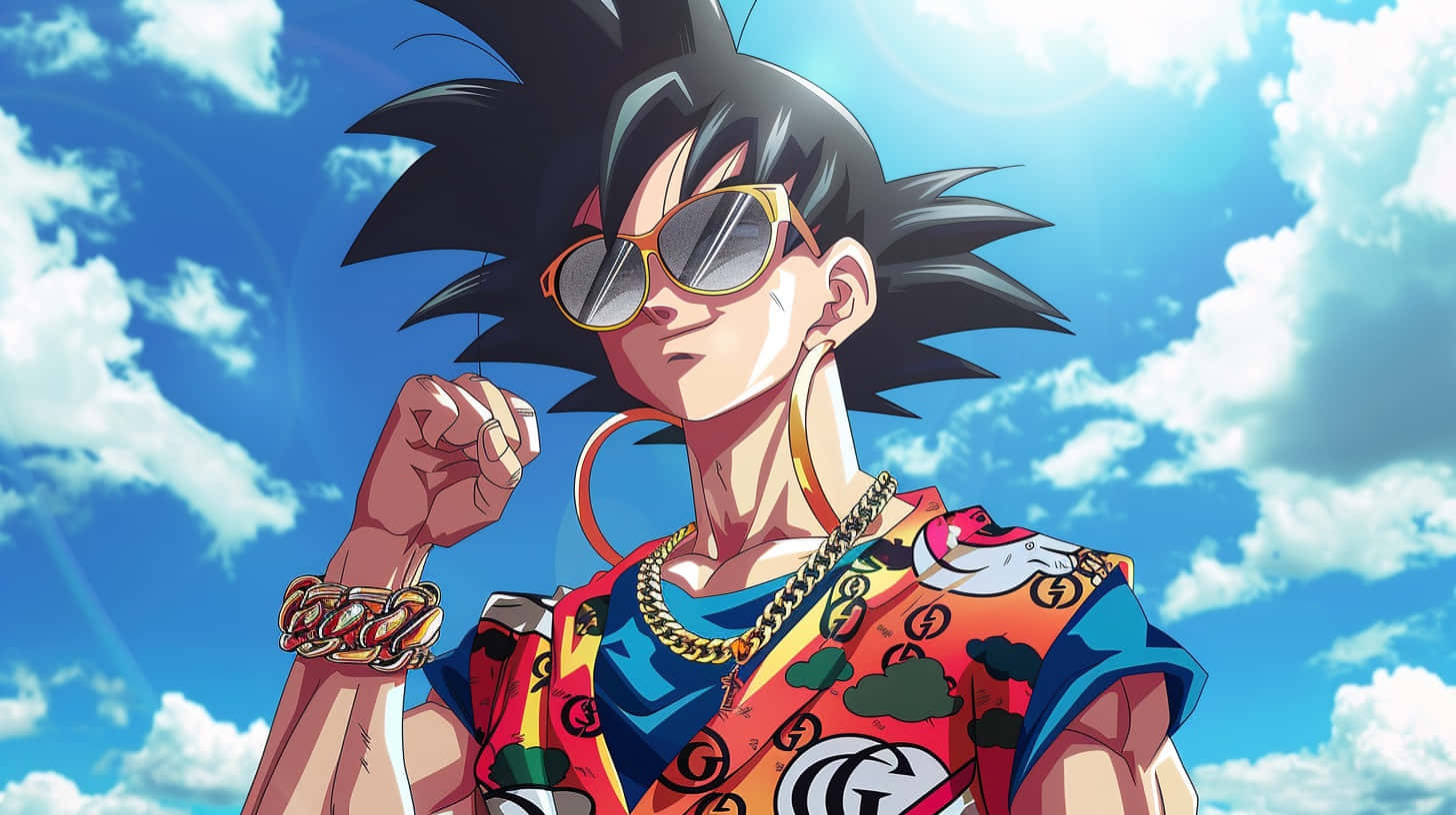 Stylish Goku Gucci Crossover