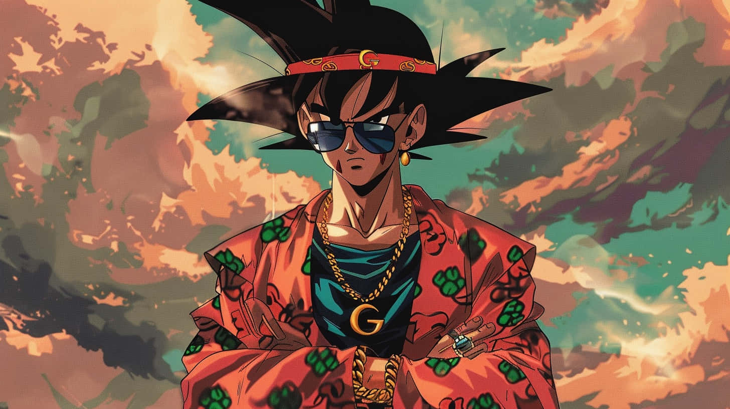 Stylish Gokuin Gucci Apparel Background