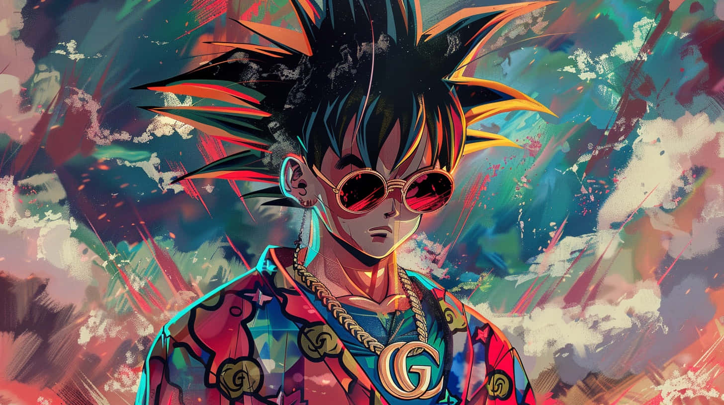 Stylish Gokuin Gucci Apparel Background