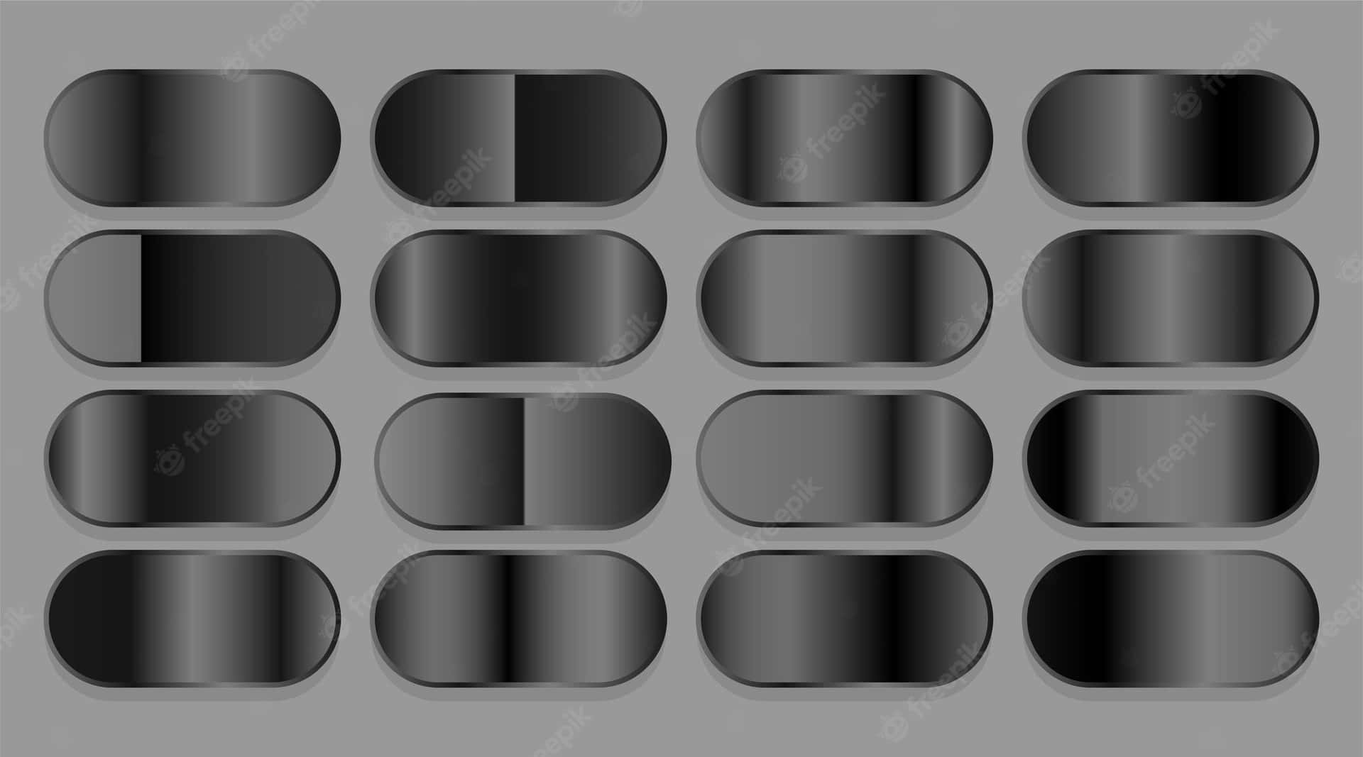 Stylish Gradient Background In Black