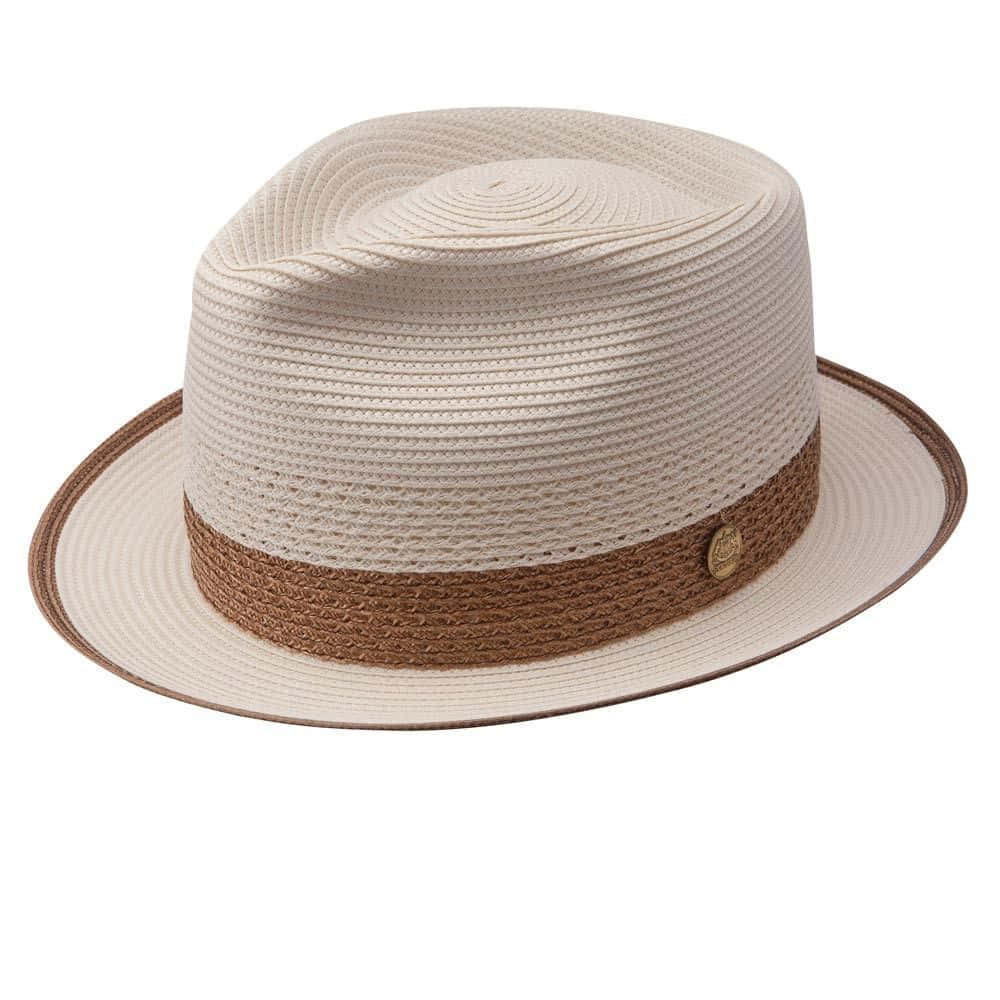 Stylish Hat On A Wooden Surface Background