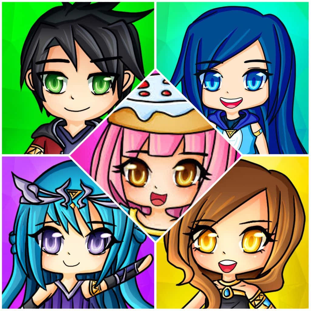 Stylish Itsfunneh Collage Background