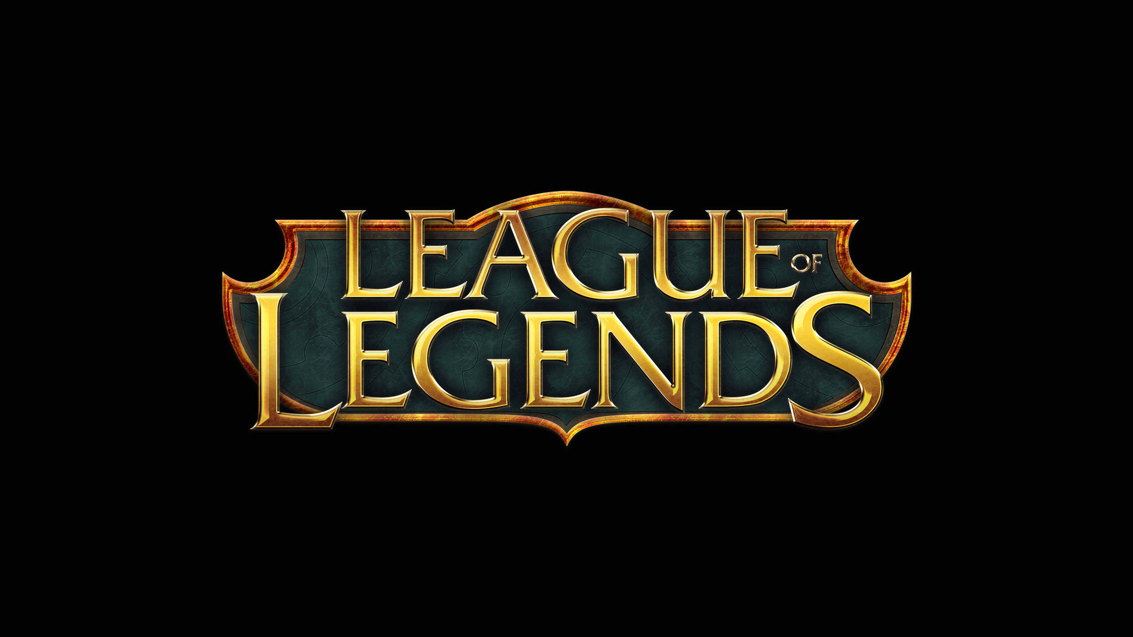 Stylish League Of Legends Logo Background