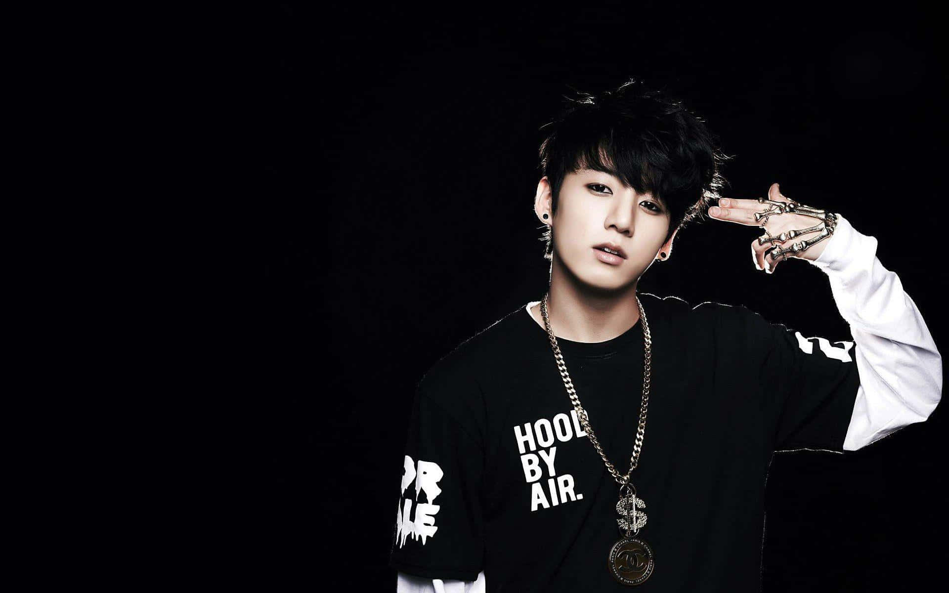 Stylish_ Music_ Artist_ Pose Background