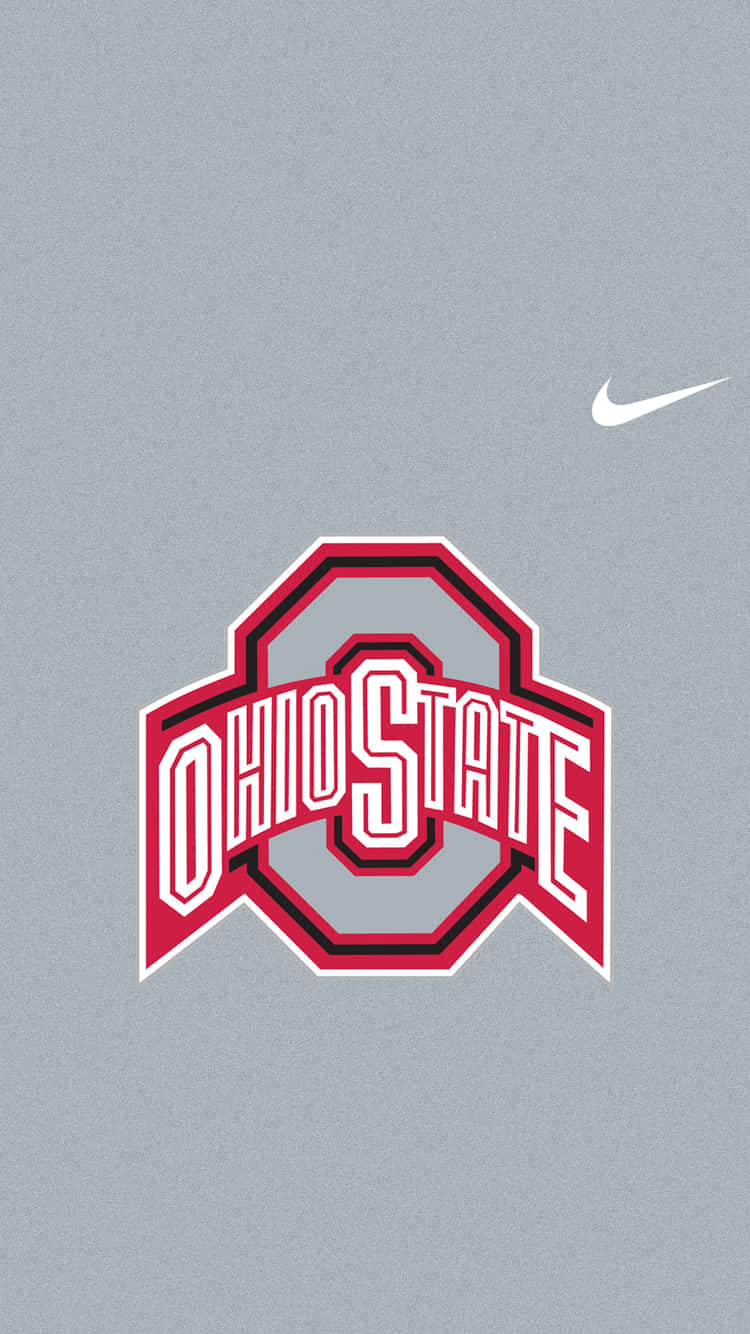 Stylish Ohio State Iphone Theme Background