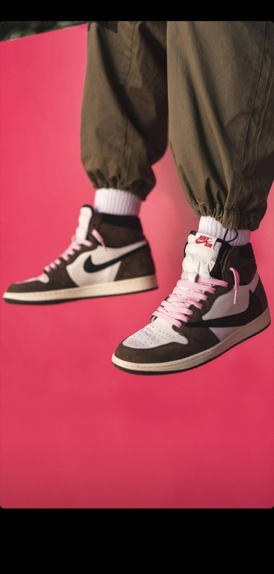 Stylish Photograph Of Nike Jordan 1 Background