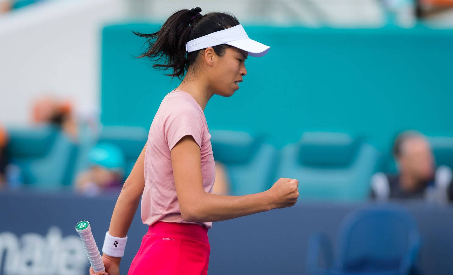 Su-wei Hsieh In Action: A Moment Of Victory