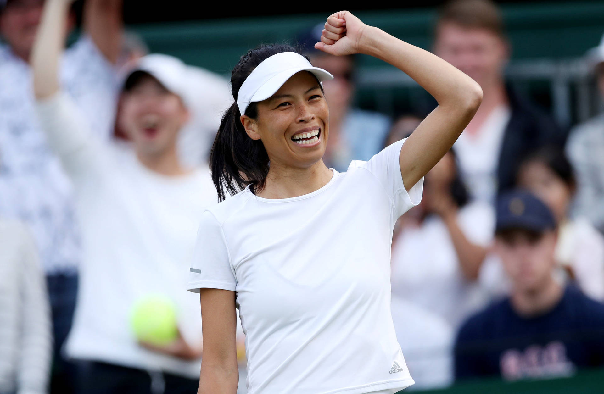 Su-wei Hsieh Smiling With Fist Up