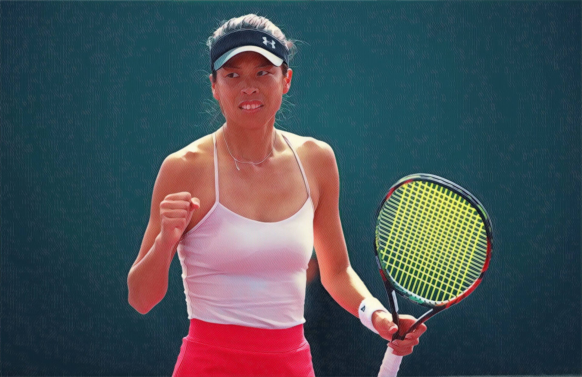 Su-wei Hsieh With Clenched Fist