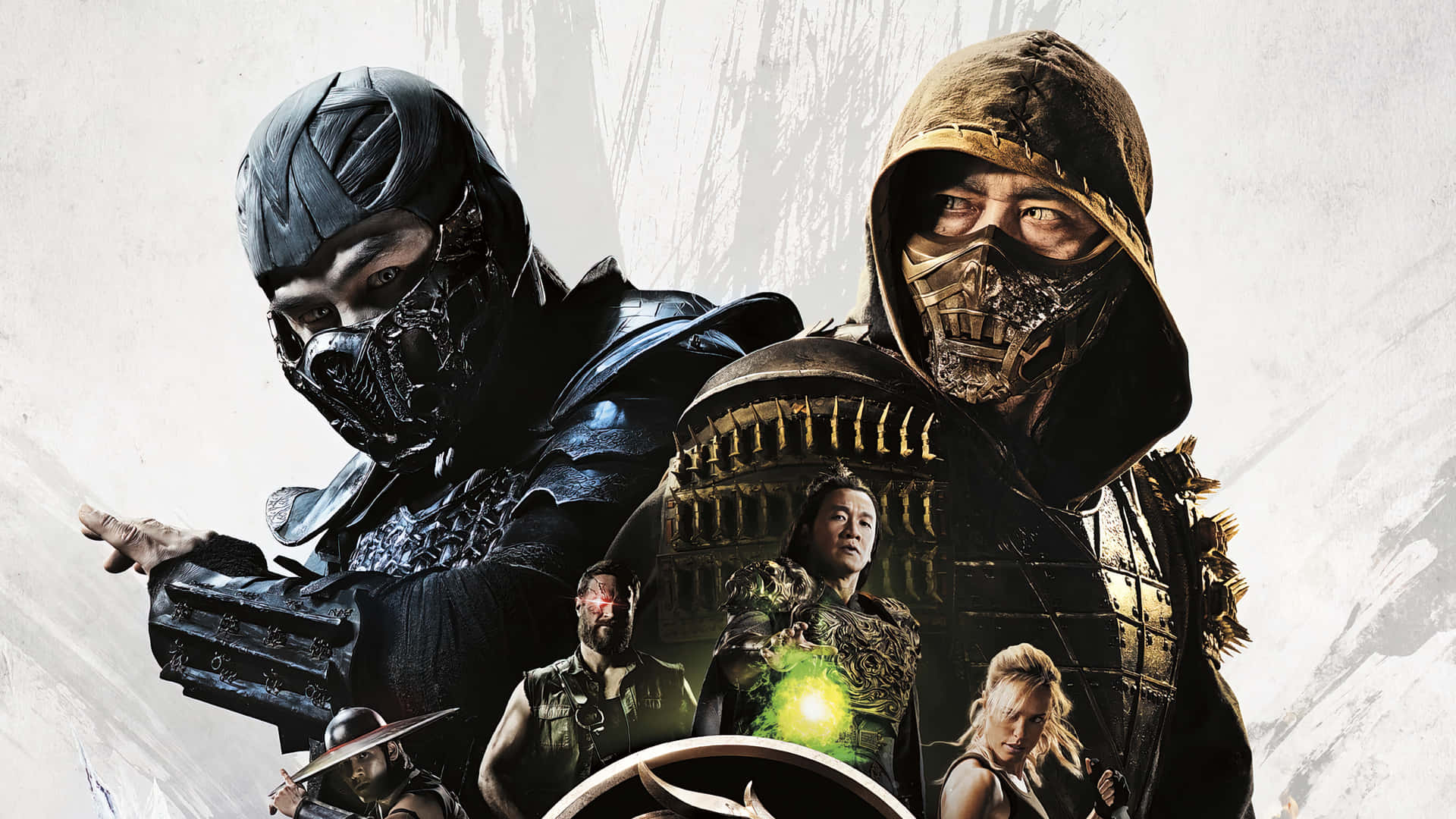 Sub Zero Is Ready To Fight In Mortal Kombat 2021 Background