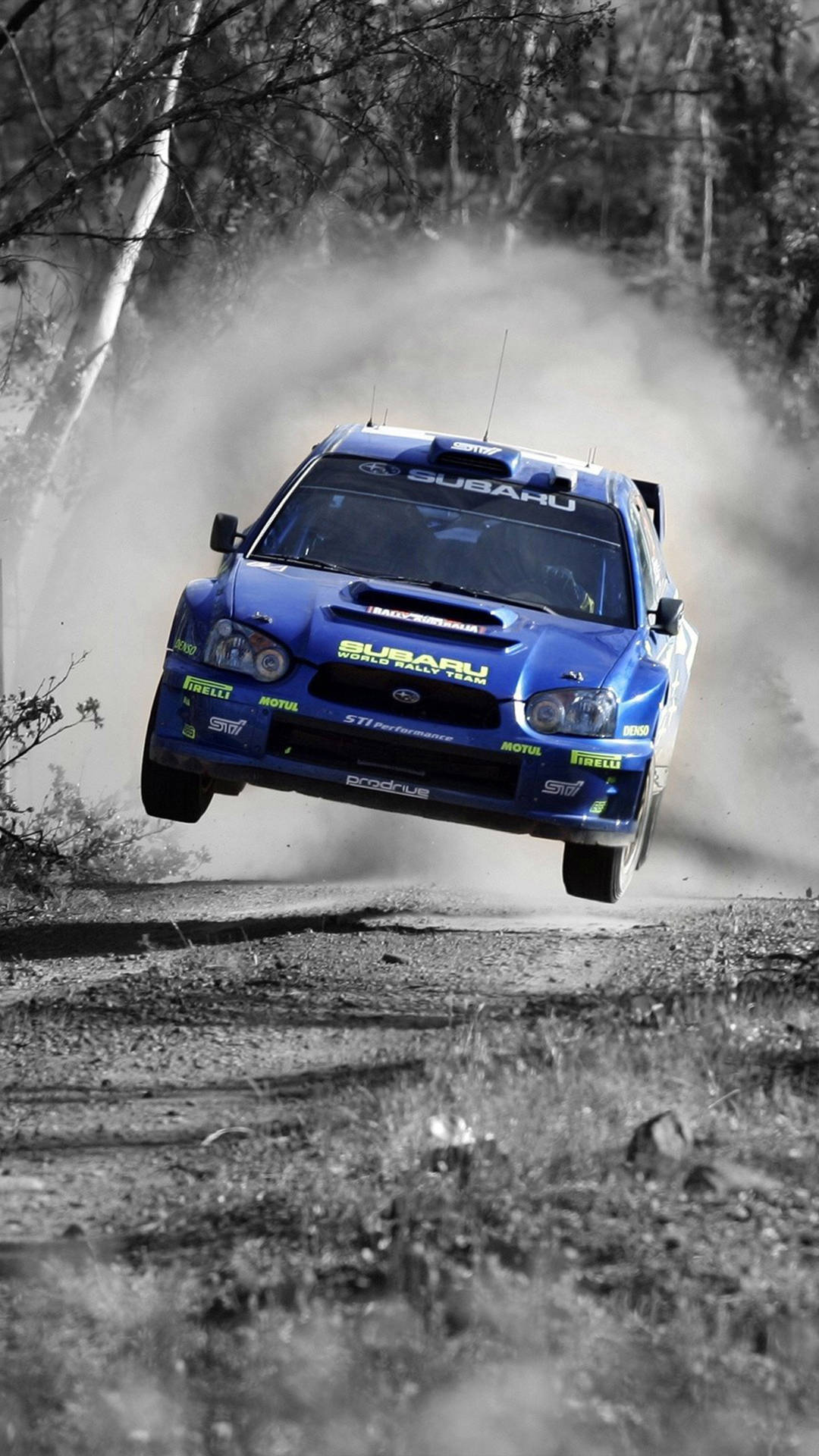 Subaru Auto Racing Background