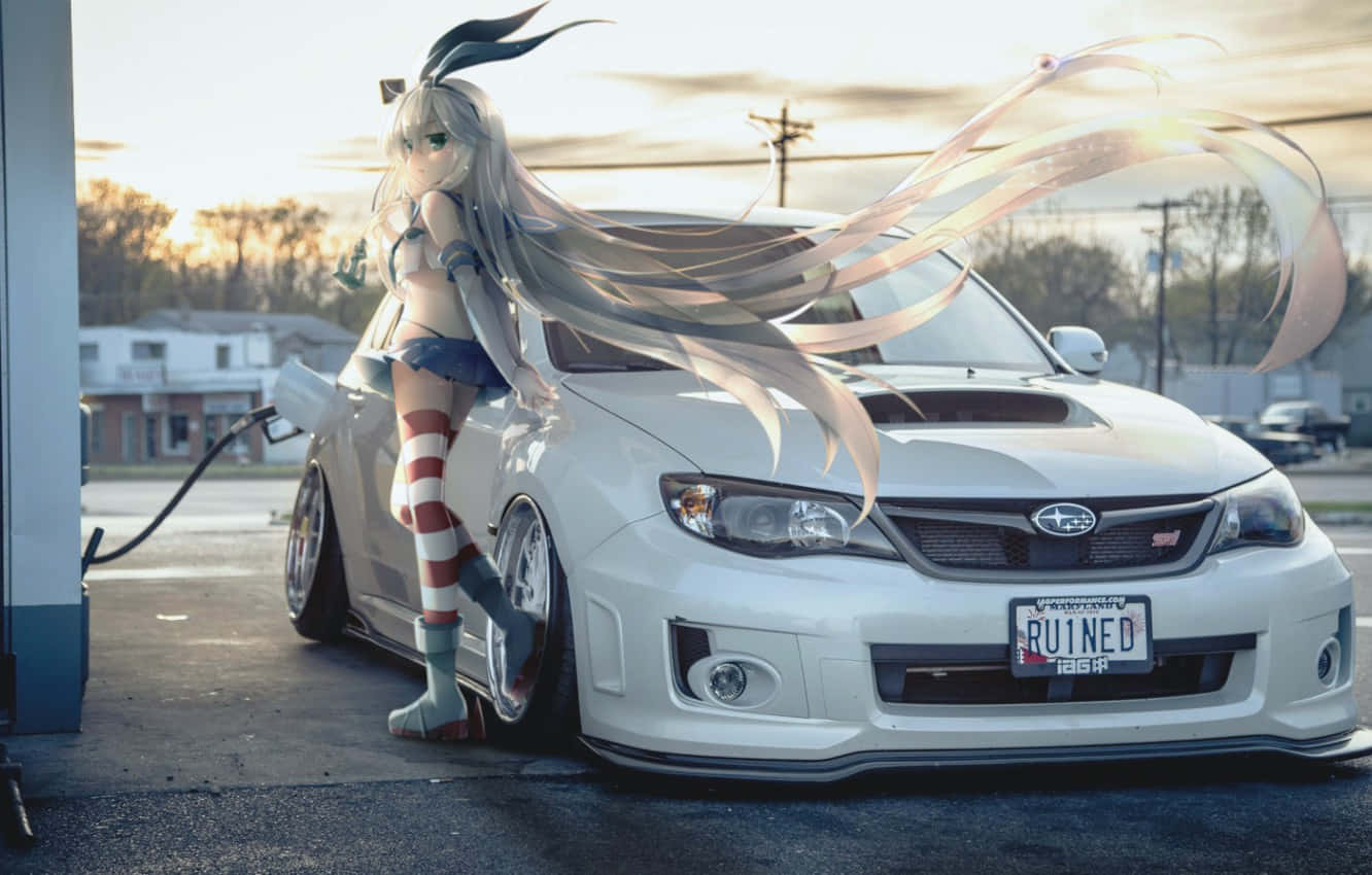 Subaru Impreza Shimakaze Jdm Anime