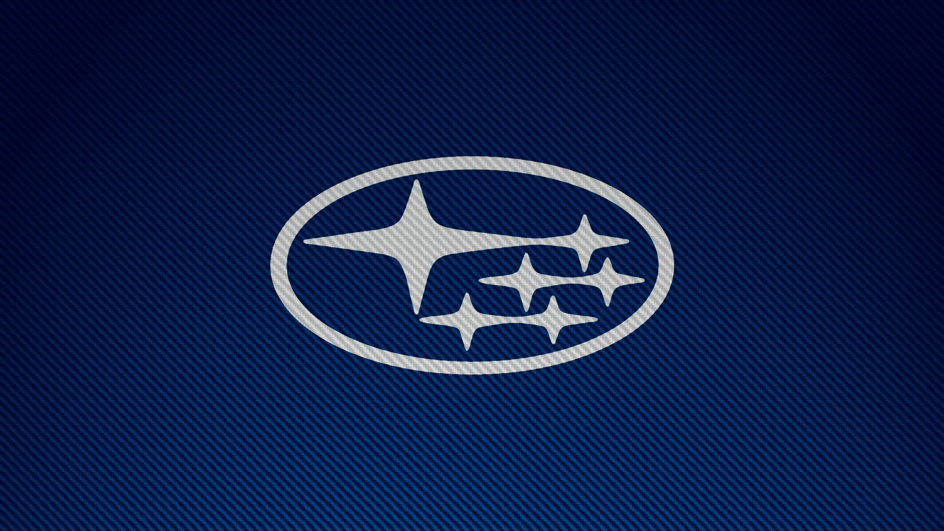 Subaru Logo In Textured Blue