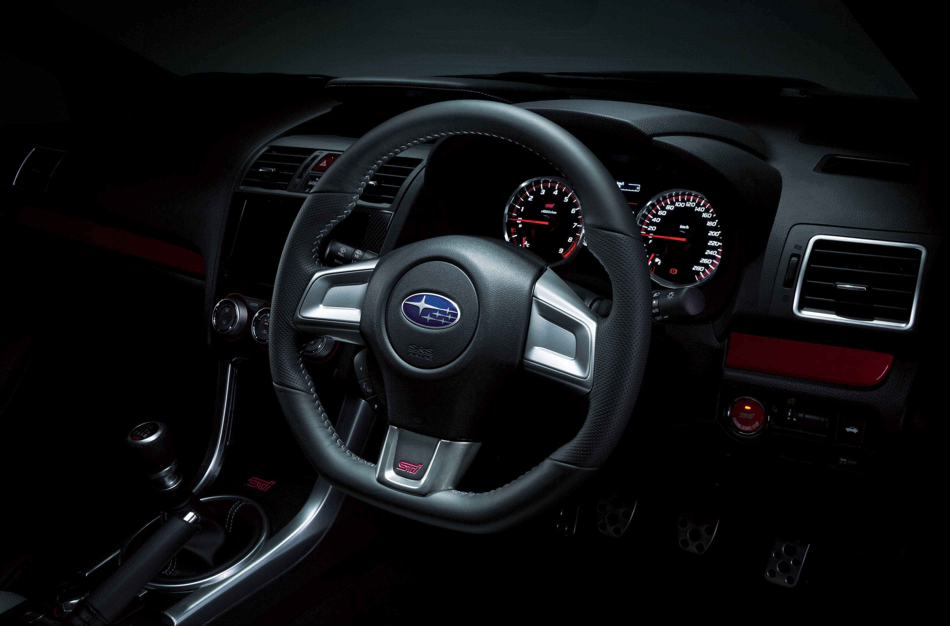 Subaru Wrx Sti 4k Interior Background