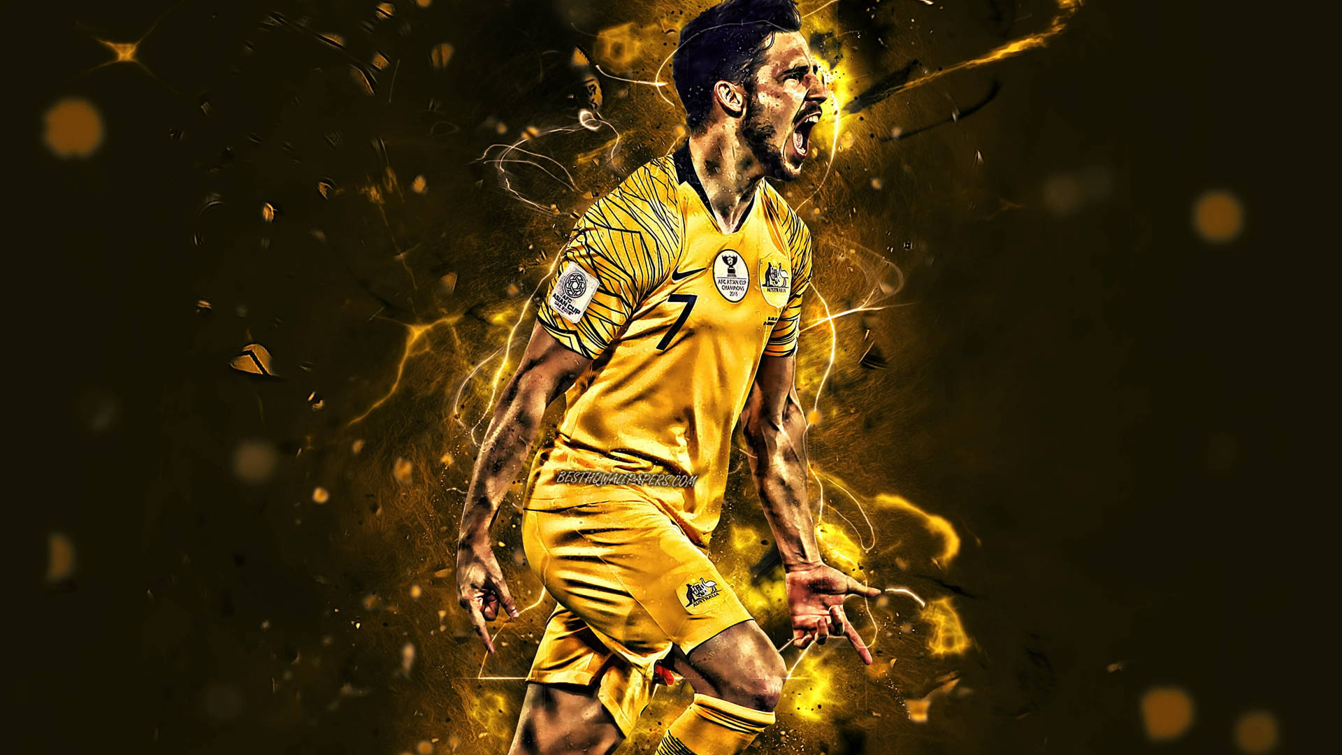 Sublime Art Australia National Football Team Background