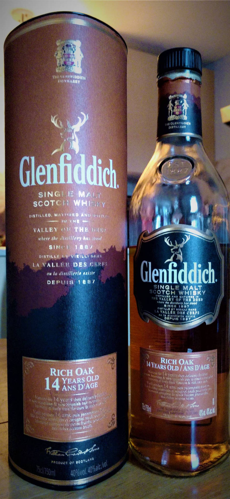 Sublime Elegance Of Glenfiddich Rich Oak 14-year-old Whisky